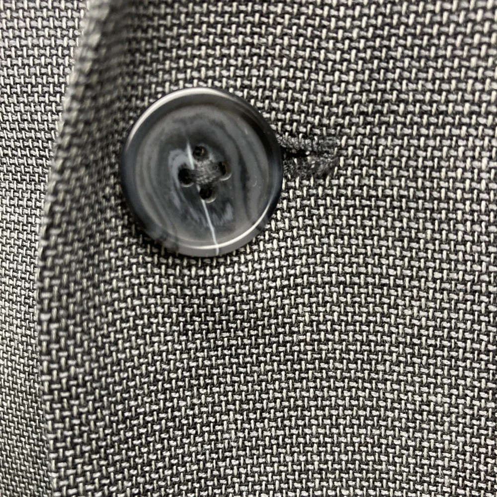 Turnbury Blazer Jacket Mens Grey Wool Blend Sport coat 42R